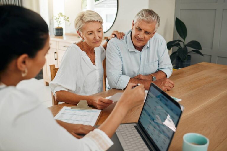 couple et conseiller financier