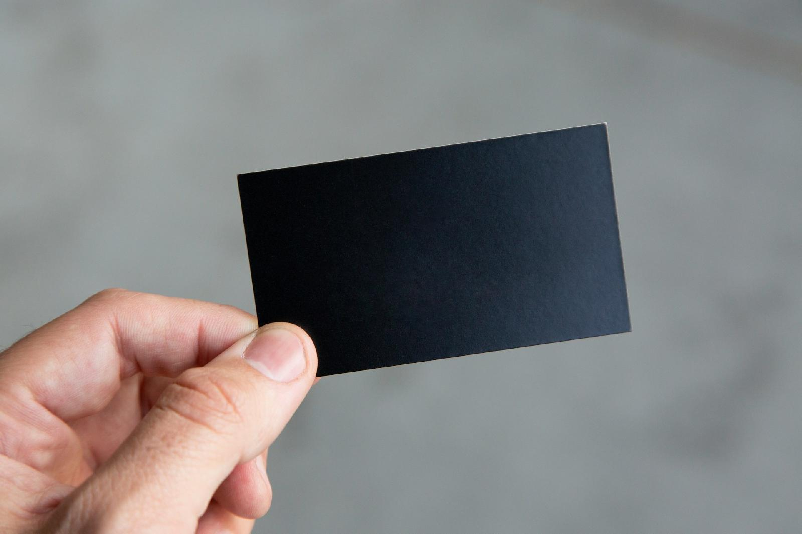 carte visite sobre