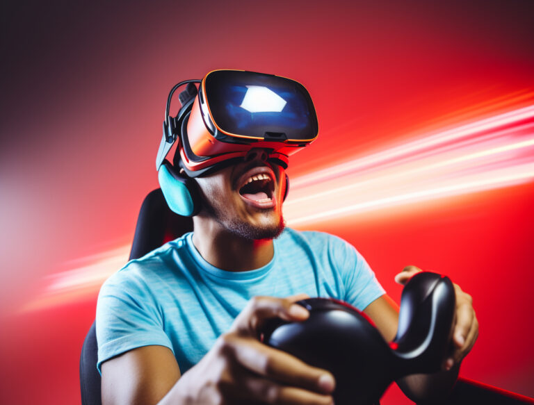 personne utilise realité virtuelle