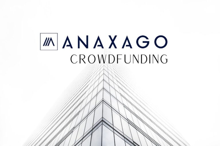 Vue conceptuelle expliquant les avantages et risques du crowdfunding avec Anaxago