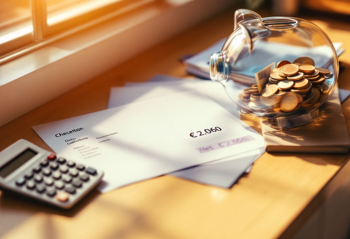 Tableau de conversion salaire brut en net