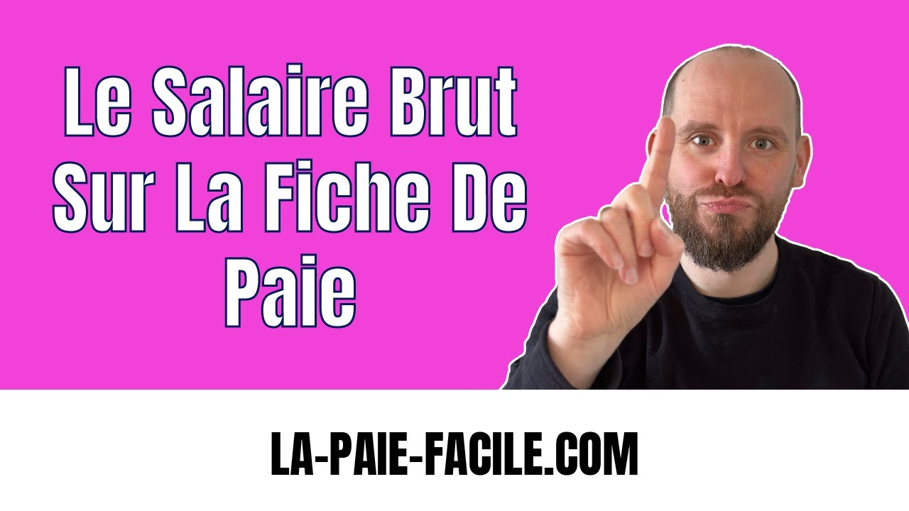Différence salaire brut net