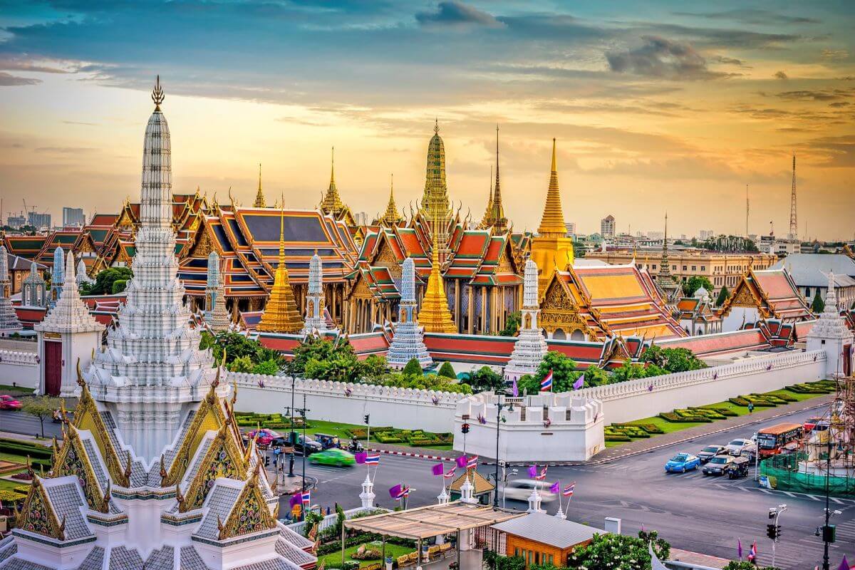 Graphique salaire moyen Thailande